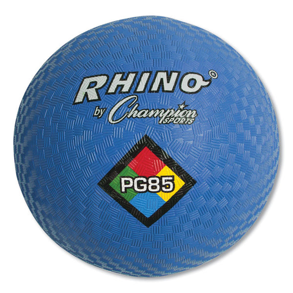 Champion Sports Playground Ball, 8.5" Diameter, Blue (CSIPG85BL) Each