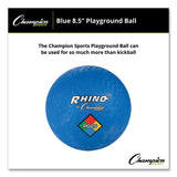 Champion Sports Playground Ball, 8.5" Diameter, Blue (CSIPG85BL)