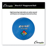 Champion Sports Playground Ball, 8.5" Diameter, Blue (CSIPG85BL)