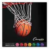 Champion Sports Rubber Sports Ball, For Basketball, No. 7 Size, Official Size, Orange (CSIRBB1) Each