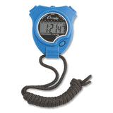 Champion Sports Water-Resistant Stopwatches, Accurate to 1/100 Second, Assorted Colors, 6/Box (CSI910SET) Box of 6