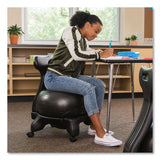 Champion Sports FitPro Ball Chair, Supports Up to 200 lb, Gray (CSIBCHX) Each