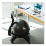 Champion Sports FitPro Ball Chair, Supports Up to 200 lb, Gray (CSIBCHX) Each