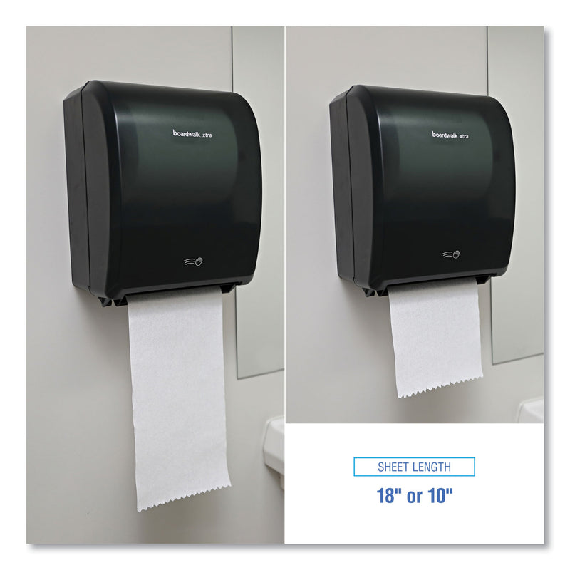 Boardwalk® Xtra Electronic Hand Towel Dispenser, 12.31 x 9.31 x 15.94, Black (BWK33GREEN) Each