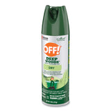 OFF!® Deep Woods Dry Insect Repellent, 4 oz Aerosol Spray, Neutral, 12/Carton (SJN315652) Case of 12