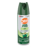 OFF!® Deep Woods Dry Insect Repellent, 4 oz Aerosol Spray, Neutral, 12/Carton (SJN315652) Case of 12