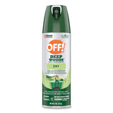 OFF!® Deep Woods Dry Insect Repellent, 4 oz Aerosol Spray, Neutral, 12/Carton (SJN315652) Case of 12