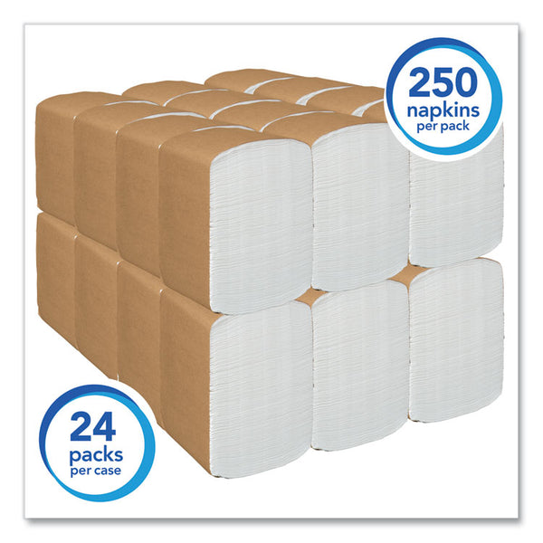 Scott® Full Fold Dispenser Napkins, 1-Ply, 13 x 12, White, 375/Pack, 16 Packs/Carton (KCC98740) Case of 6000