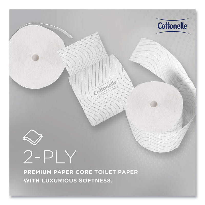 Cottonelle® Clean Care Bathroom Tissue, Septic Safe, 2-Ply, White, 900 Sheets/Roll, 36 Rolls/Carton (KCC53862CT) Case of 36