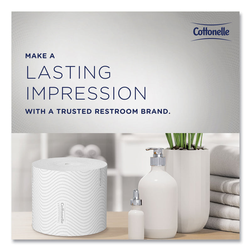 Cottonelle® Clean Care Bathroom Tissue, Septic Safe, 2-Ply, White, 900 Sheets/Roll, 36 Rolls/Carton (KCC53862CT) Case of 36