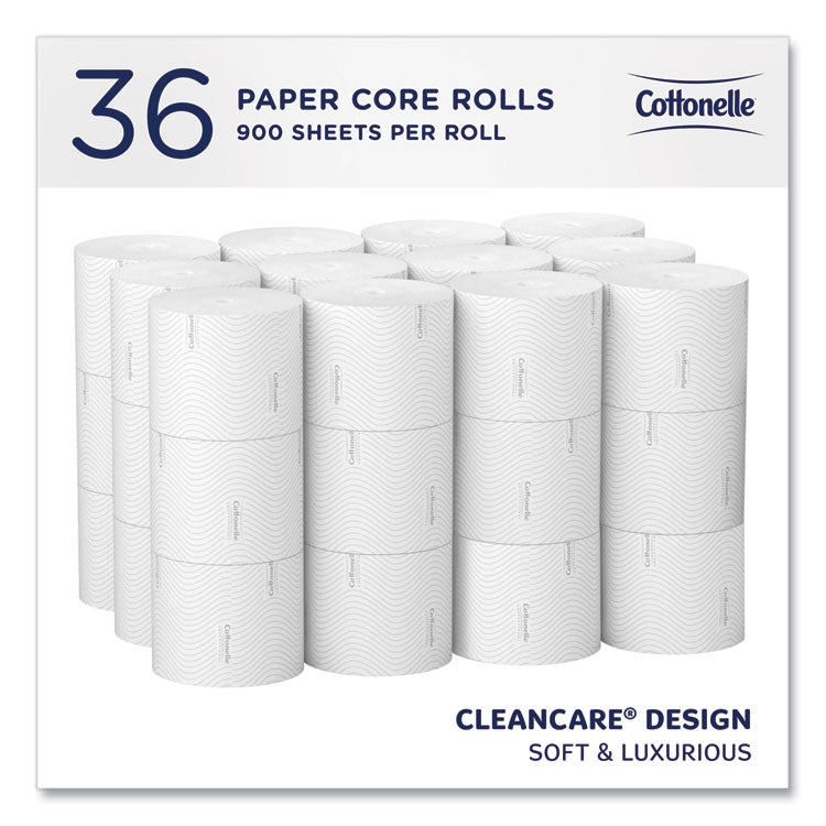 Cottonelle® Clean Care Bathroom Tissue, Septic Safe, 2-Ply, White, 900 Sheets/Roll, 36 Rolls/Carton (KCC53862)