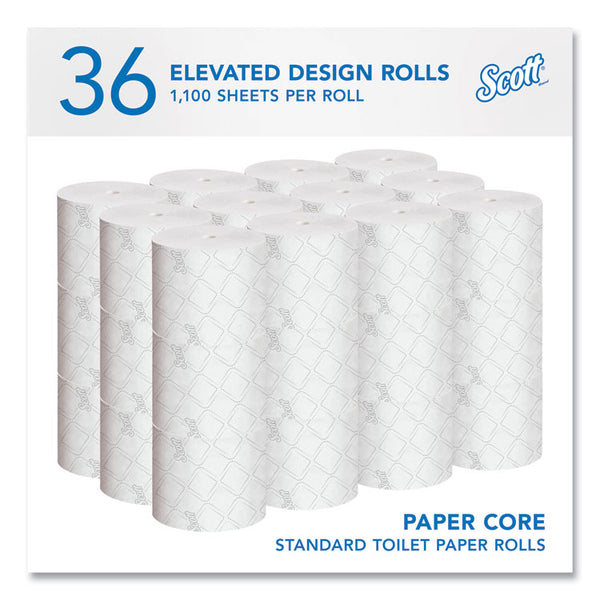 Scott® Pro Small Core High Capacity/SRB Bath Tissue, Septic Safe, 2-Ply, White, 1,100 Sheets/Roll, 36 Rolls/Carton (KCC47305) Case of 36