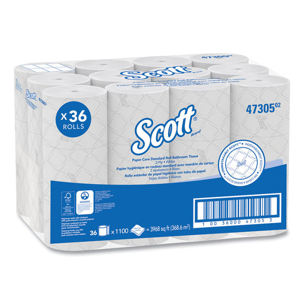 Scott® Pro Small Core High Capacity/SRB Bath Tissue, Septic Safe, 2-Ply, White, 1,100 Sheets/Roll, 36 Rolls/Carton (KCC47305) Case of 36