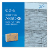 Scott® Essential Multi-Fold Towels, Absorbency Pockets, 1-Ply, 9.2 x 9.4, White, 250/Pack, 16 Packs/Carton (KCC01840)