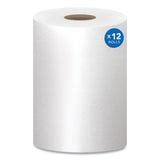 Scott® Essential Hard Roll Towels for Business, Absorbency Pockets, 1-Ply, 8" x 400 ft, 1.5" Core, White, 12 Rolls/Carton (KCC02068)