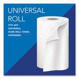 Scott® Essential Hard Roll Towels for Business, Absorbency Pockets, 1-Ply, 8" x 400 ft, 1.5" Core, White, 12 Rolls/Carton (KCC02068)