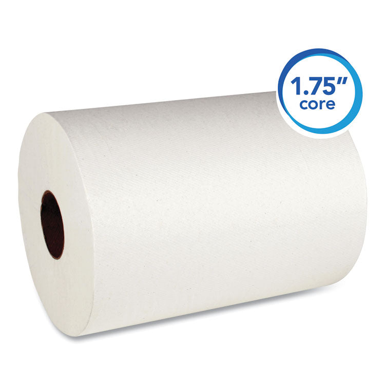 Scott® Slimroll Towels, Absorbency Pockets, 8" x 580 ft, White, 6 Rolls/Carton (KCC12388)