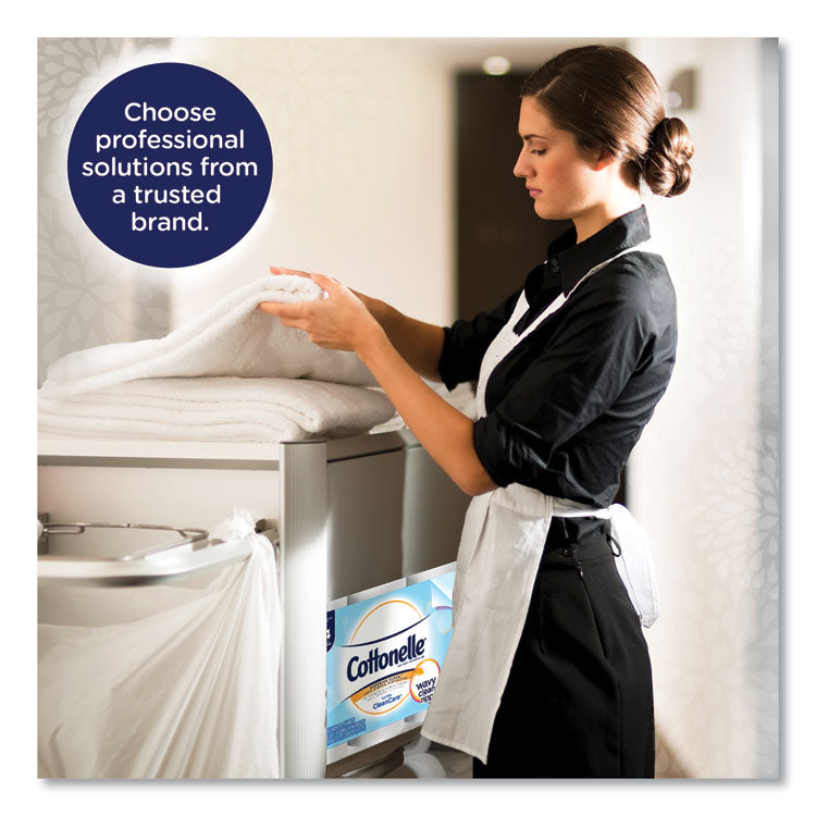 Cottonelle® Clean Care Bathroom Tissue, Septic Safe, 1-Ply, White, 170 Sheets/Roll, 48 Rolls/Carton (KCC12456) Case of 48