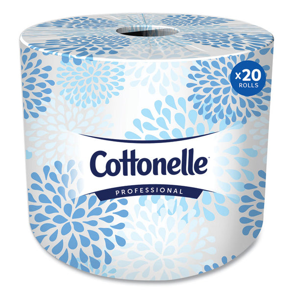 Cottonelle® 2-Ply Bathroom Tissue, Septic Safe, White, 451 Sheets/Roll, 20 Rolls/Carton (KCC13135)
