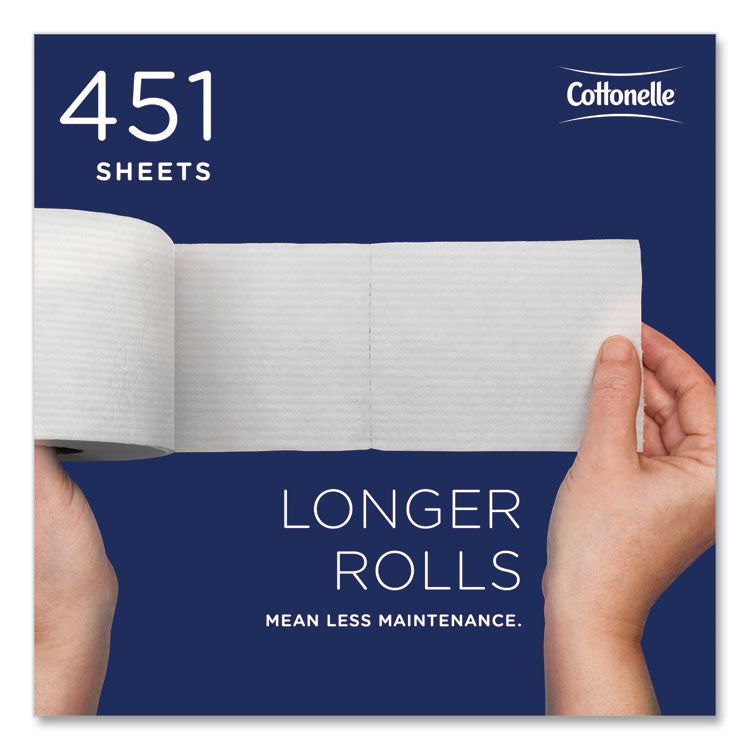 Cottonelle® 2-Ply Bathroom Tissue, Septic Safe, White, 451 Sheets/Roll, 20 Rolls/Carton (KCC13135)