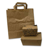 Kari-Out® Kraft Paper Bags, 11 x 7 x 12, Kraft Brown, 250/Carton (KOT1200410)