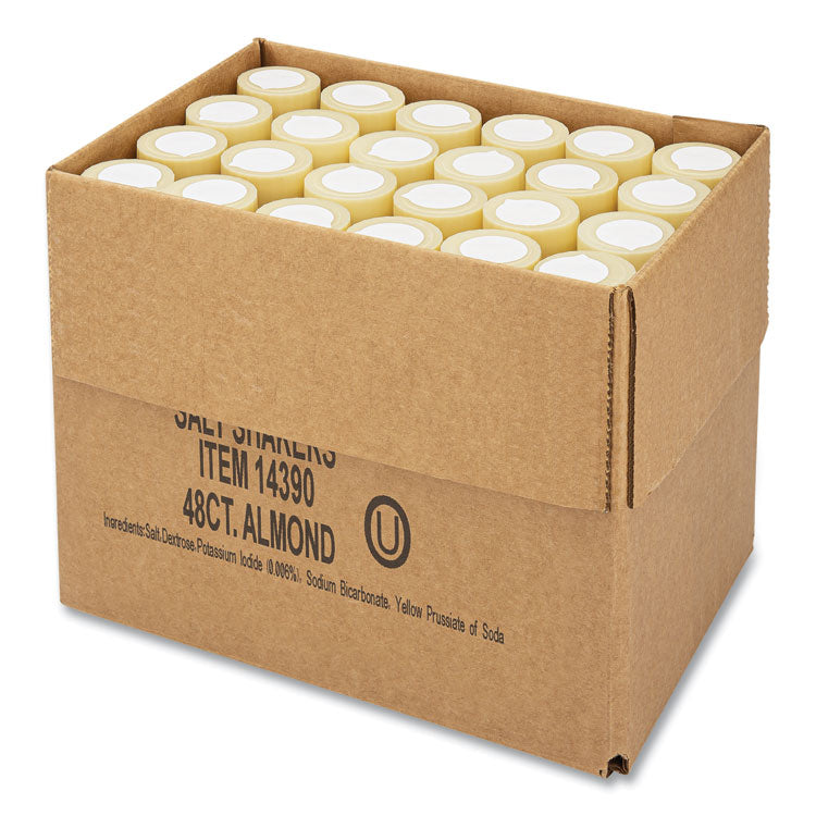 Office Snax® Iodized Salt Shakers, 4 oz, 48/Carton (OFX14390) Case of 48