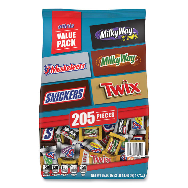 MARS Minis Mix Variety Pack, 62.6 oz Bag, Ships in 1-3 Business Days (GRR22000016) Each