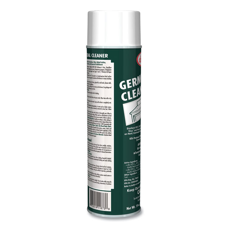 Claire® Germicidal Cleaner, Floral Scent, 19 oz Aerosol Spray, Dozen (CGC873) Each