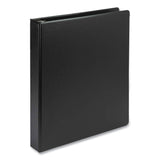 Samsill® Biobased Round Ring Binder, 3 Rings, 1" Capacity, 11 x 8.5, Black (SAM14830) Each