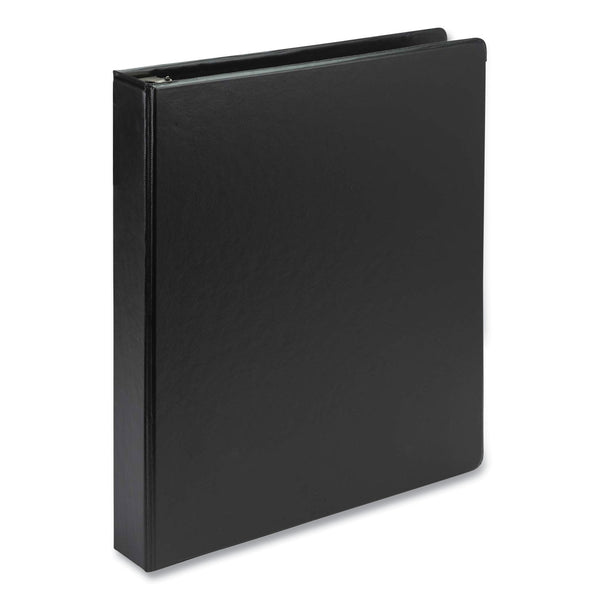 Samsill® Biobased Round Ring Binder, 3 Rings, 1" Capacity, 11 x 8.5, Black (SAM14830) Each