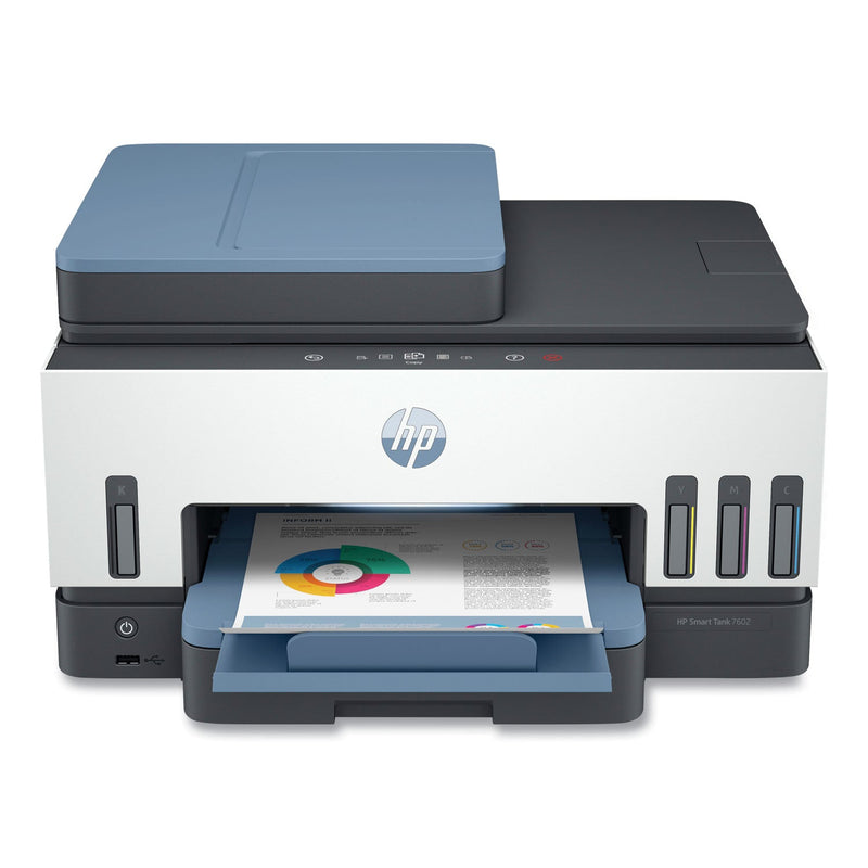 HP Smart Tank 7602 All-in-One Printer, Copy/Fax/Print/Scan (HEW28B98A)