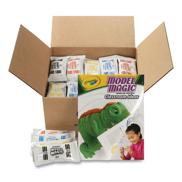 Crayola® Model Magic Modeling Compound, 1 oz Packs, 75 Packs, Assorted Colors, 6 lbs 13 oz (CYO236002) Pack of 75
