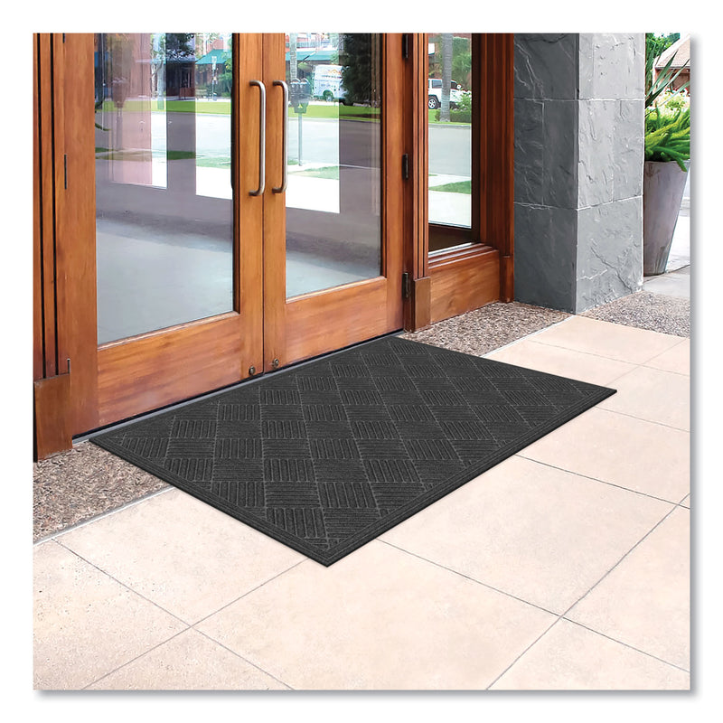 Apache Mills Ecomat Crosshatch Entry Mat, 36 x 60, Charcoal (APH072023) Each