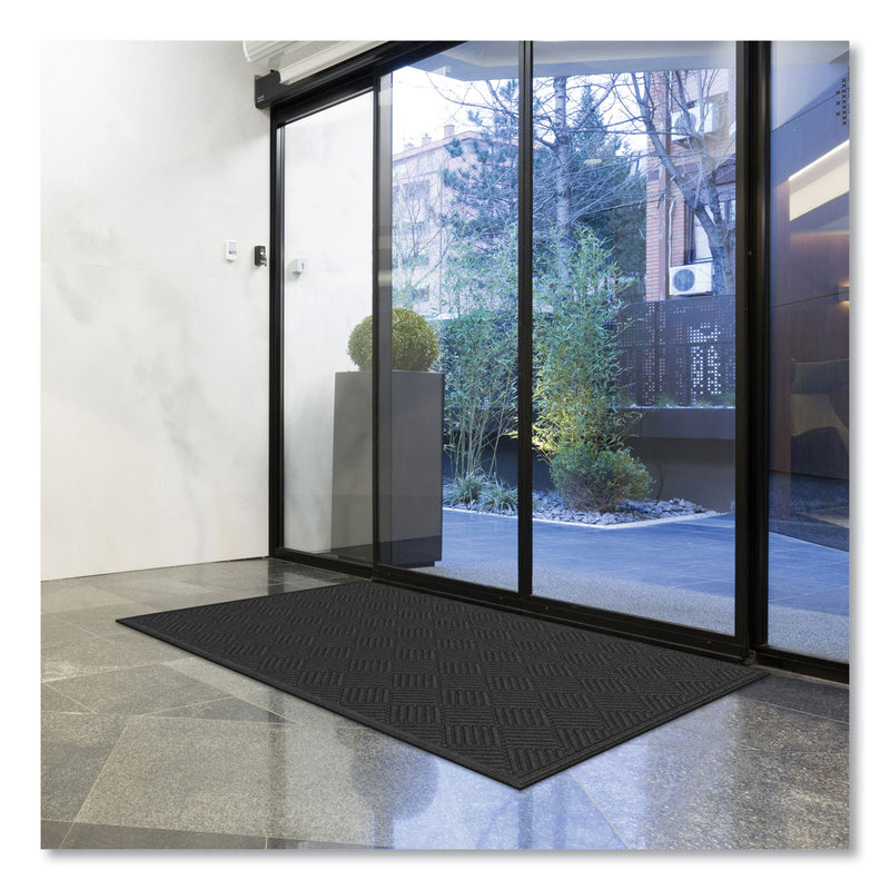 Apache Mills Ecomat Crosshatch Entry Mat, 48 x 27, Charcoal (APH062023) Each