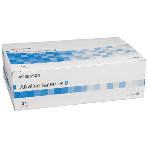 McKesson Alkaline Battery D Cell 1.5V Disposable 24 Pack (854615_EA) 1/EA