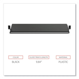 Alera® AdaptivErgo Clamp-On Keyboard Tray, 30.7" x 13", Black (ALEKBT1B) Each