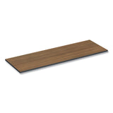 Alera® Reversible Laminate Table Top, Rectangular, 71.5w x 23.63d, Espresso/Walnut (ALETT7224EW)