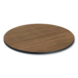 Alera® Reversible Laminate Table Top, Round, 35.5" Diameter, Espresso/Walnut (ALETTRD36EW)