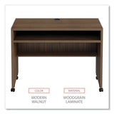 Alera® Alera Valencia Series Mobile Workstation Desk, 41.38" x 23.63" x 30", Modern Walnut (ALEVA204224WA)