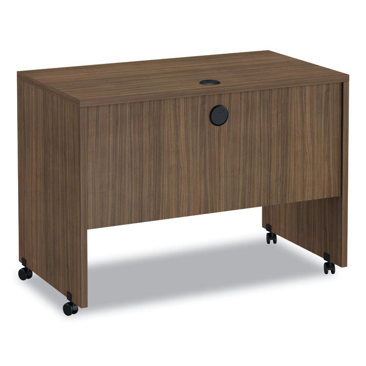 Alera® Alera Valencia Series Mobile Workstation Desk, 41.38" x 23.63" x 30", Modern Walnut (ALEVA204224WA)