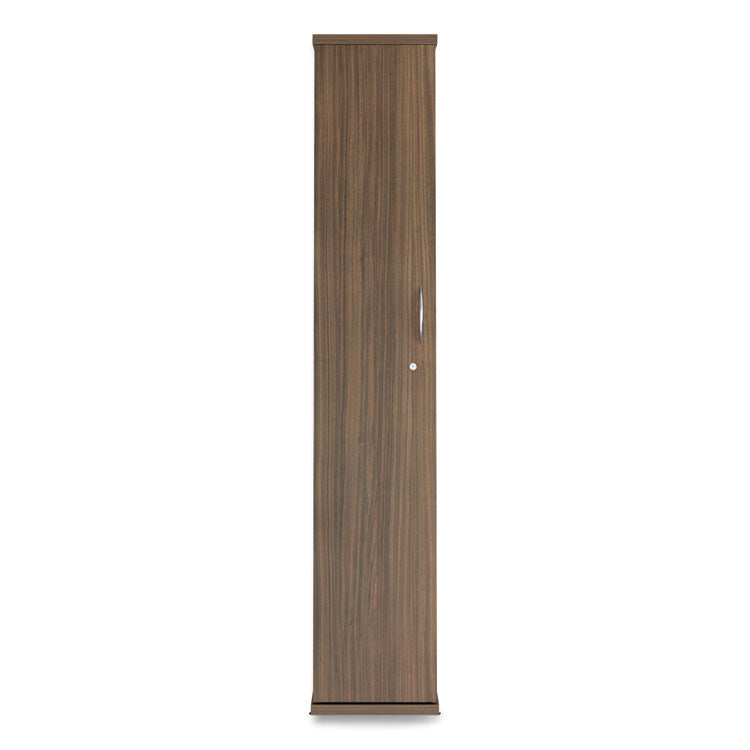 Alera® Alera Valencia Series Wardrobe, 11.88w x 22.78d x 65h, Modern Walnut (ALEVA621224WA)