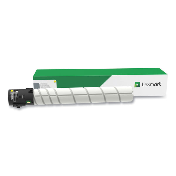Lexmark 76C00Y0 Toner, 11,500 Page-Yield, Yellow (LEX76C00Y0) Each