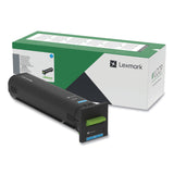 Lexmark™ 72K00CG Toner, 8,000 Page-Yield, Cyan (LEX72K00CG) Each