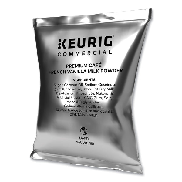 Keurig® Premium Cafe Powders, Vanilla, 1 lb Bag, 12/Carton (GMT9794) Case of 12