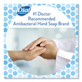 Dial® Antibacterial Liquid Hand Soap, Spring Water, 11 oz Pump Bottle, 12/Carton (DIA20952)