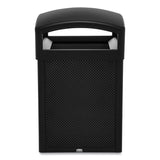 Rubbermaid® Commercial Medium General Purpose Perforated Panels for Tailor and Landmark Series Containers, 20.72" x 0.5" x 27.95", Black, 4/Carton (RCP2182610) Case of 4