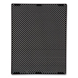 Rubbermaid® Commercial Medium General Purpose Perforated Panels for Tailor and Landmark Series Containers, 20.72" x 0.5" x 27.95", Black, 4/Carton (RCP2182610) Case of 4