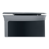 Rubbermaid® Commercial ENHANCE Series Waste Receptacle, 11.5 gal, Metal, Umbra Gray/Pearl Gray (RCP2172845) Each