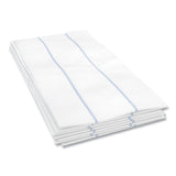 Cascades PRO Tuff-Job Foodservice Towels, 1/4 Fold, 13 x 24, White/Blue, 72/Carton (CSDW930)