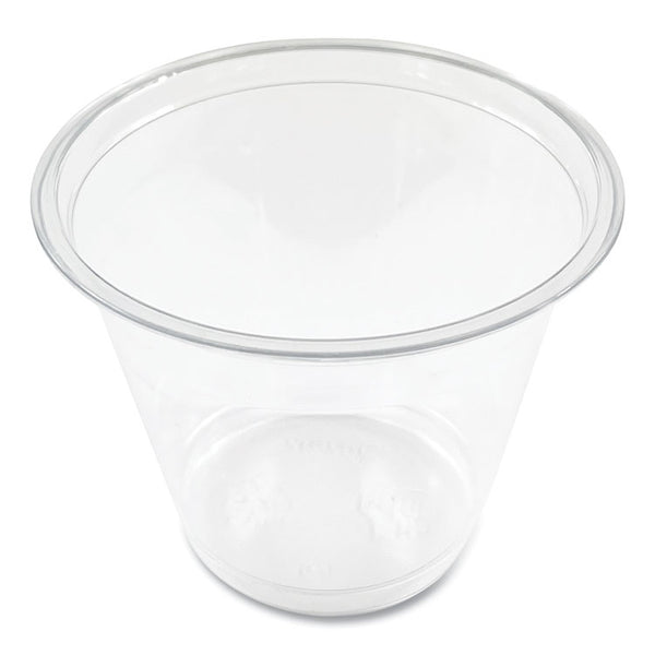 Boardwalk® Clear Plastic Cold Cups, Squat, 9 oz, PET, 1,000/ Carton (BWKPET9S)